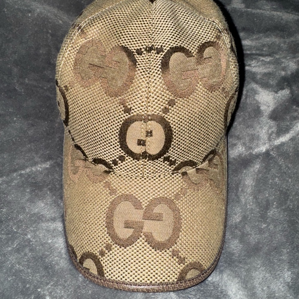 Gucci Brown Patterned Men's Cap